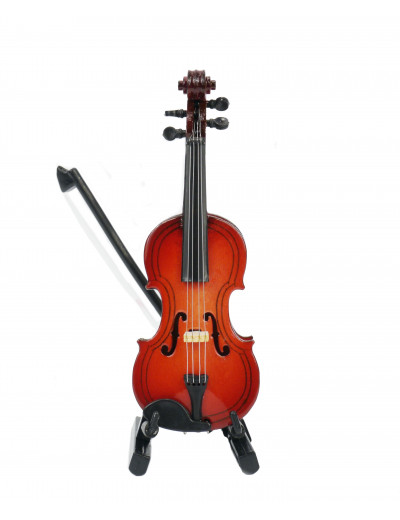Violin with arc 10 cm with...