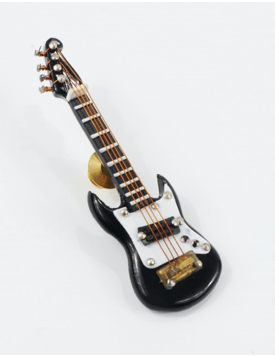 Miniature pin e-guitar 7 cm...