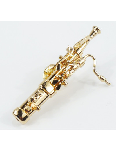 Miniature pin bassoon 6 cm...
