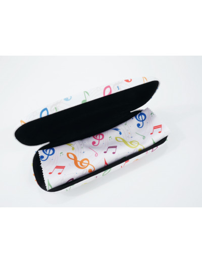 Spectacle case set g-clef...